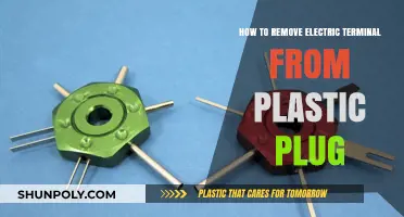 Safely Removing Electric Terminals from Plastic Plugs: A Step-by-Step Guide
