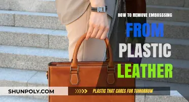 Erasing Embossing: A Guide to Smooth Plastic Leather Restoration