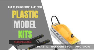Removing Enamel Paint from Plastic Model Kits: A Guide