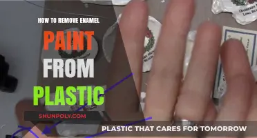 Effective Methods to Remove Enamel Paint from Plastic Surfaces Easily