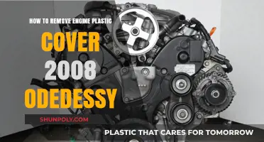 Removing the Engine Plastic Cover on a 2008 Odyssey: Step-by-Step Guide