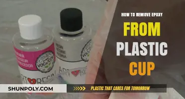 Effective Methods to Remove Epoxy from Plastic Cups Easily