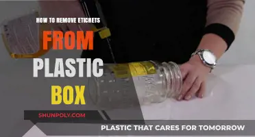 Easy Steps to Remove Stubborn Labels from Plastic Containers