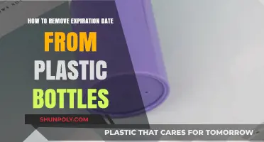 Effective Methods to Remove Expiration Dates from Plastic Bottles