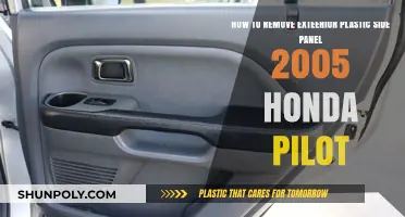 DIY Guide: Removing 2005 Honda Pilot Exterior Plastic Side Panel