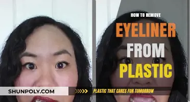Easy Tips to Remove Eyeliner Stains from Plastic Surfaces