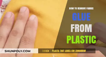 Effective Methods to Remove Fabric Glue from Plastic Surfaces Easily
