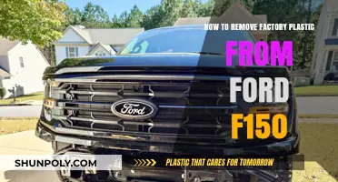 Easy Steps to Remove Factory Plastic from Your Ford F150