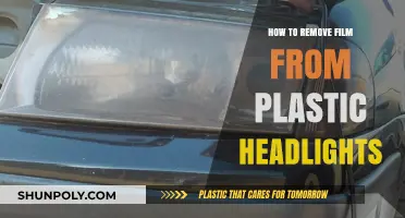 Restore Clarity: Easy Steps to Remove Film from Plastic Headlights