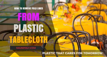 Effortless Tips to Erase Fold Lines from Plastic Tablecloths