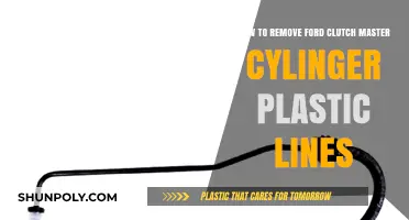 Step-by-Step Guide: Removing Ford Clutch Master Cylinder Plastic Lines