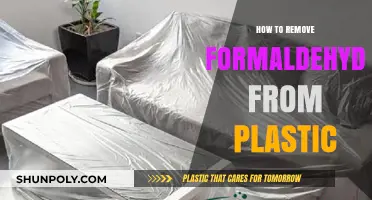 Effective Ways to Eliminate Formaldehyde from Plastic Products Safely