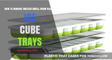 Eliminate Freezer Odor: Freshen Plastic Ice Cube Trays Easily