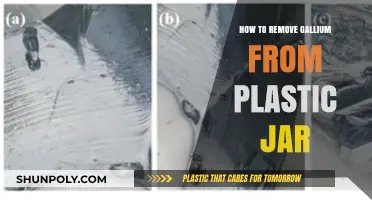Effective Methods to Safely Remove Gallium from Plastic Jars