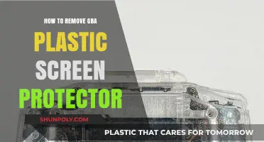 Easy Steps to Safely Remove GBA Plastic Screen Protector