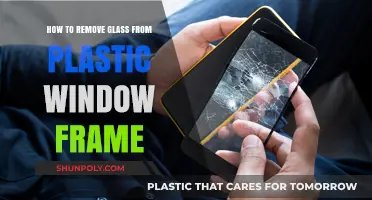 Easy Steps to Safely Remove Glass from Plastic Window Frames
