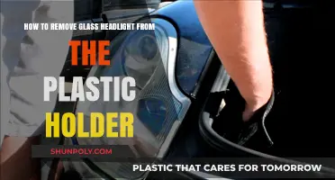 Easy Steps to Safely Remove Glass Headlights from Plastic Holders