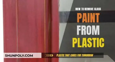 Removing Glass Paint from Plastic: Effective Methods