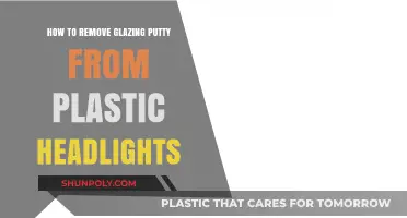 Easy Steps to Remove Glazing Putty from Plastic Headlights