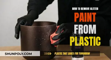 Removing Glitter Paint: Plastic Surfaces and Easy Techniques