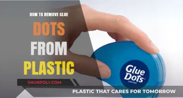 Effective Methods to Remove Glue Dots from Plastic Surfaces Easily