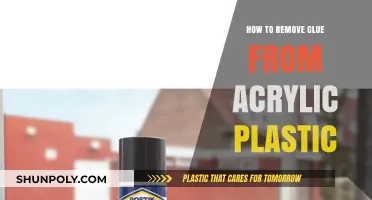 Effective Methods to Safely Remove Glue from Acrylic Plastic Surfaces