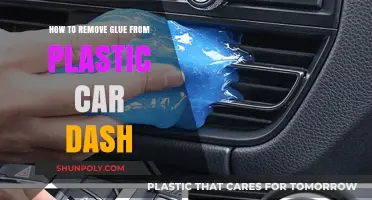 Effective Ways to Remove Glue from Your Plastic Car Dashboard