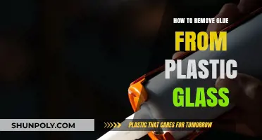 Effective Ways to Remove Glue from Plastic Glass Easily