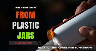 Effective Ways to Remove Glue from Plastic Jars Easily