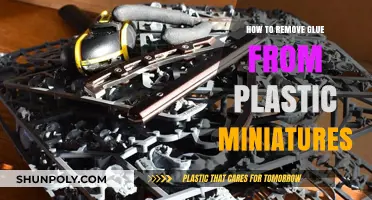 Effective Techniques to Safely Remove Glue from Plastic Miniatures