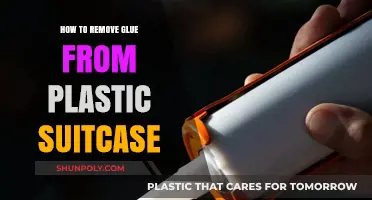 Effective Ways to Remove Glue from Your Plastic Suitcase Easily