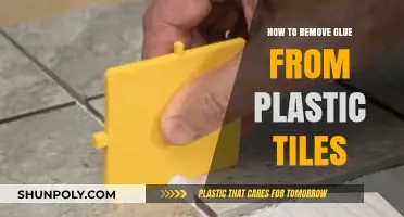 Effective Methods to Remove Glue from Plastic Tiles Easily