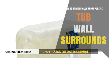 Effective Ways to Remove Glue from Plastic Tub Wall Surrounds
