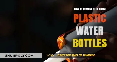 Effective Methods to Remove Glue from Plastic Water Bottles Easily