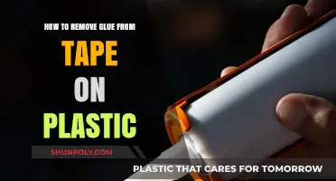Effective Methods to Remove Glue from Tape on Plastic Surfaces