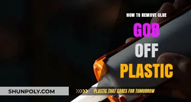 Effective Ways to Remove Glue Gob from Plastic Surfaces Easily