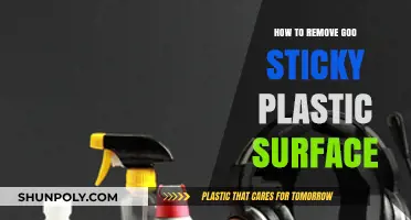 Effective Ways to Remove Goo from Sticky Plastic Surfaces Easily