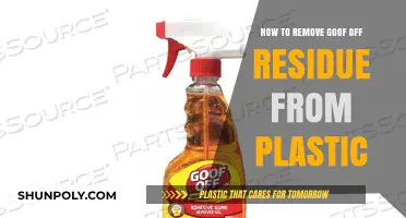 Effective Methods to Remove Goof Off Residue from Plastic Surfaces