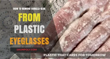 Quick Fix: Removing Gorilla Glue from Plastic Eyeglasses Safely