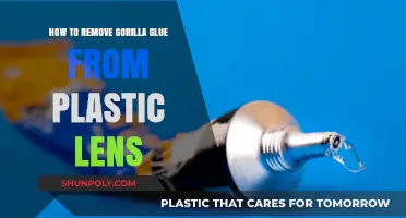 Effective Methods to Remove Gorilla Glue from Plastic Lenses Safely