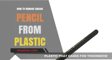 Effective Methods to Remove Grease Pencil Marks from Plastic Surfaces