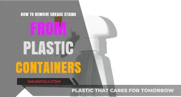 Effective Grease Stain Removal Tips for Plastic Containers