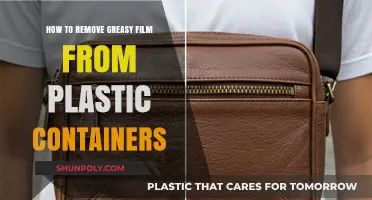 Effective Ways to Remove Greasy Film from Plastic Containers Easily
