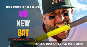 Easy Steps to Remove Grip Plastic Wrapping from Your New Bat