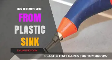 Effective Ways to Remove Grout from Your Plastic Sink Easily