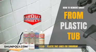 Easy Steps to Remove Grout from Your Plastic Tub Effectively