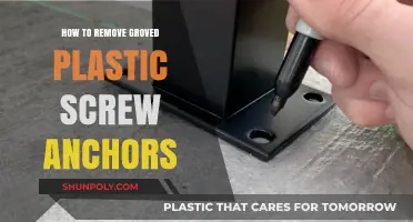 Effective Techniques for Removing Grooved Plastic Screw Anchors Easily