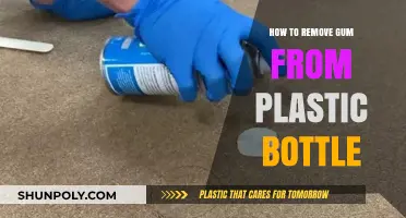 Effective Ways to Remove Chewing Gum from Plastic Bottles Easily