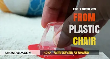 Effective Ways to Remove Chewing Gum from Plastic Chairs Easily