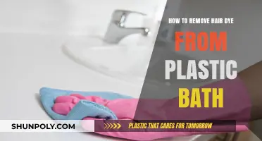 Effective Ways to Remove Hair Dye Stains from Plastic Bathtubs
